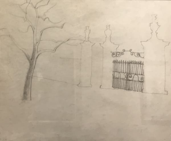 Ben Nicholson, Double Sided Drawing, c.1967