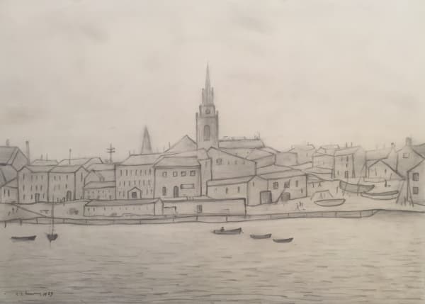 Laurence Stephen Lowry, Berwick upon Tweed, 1959