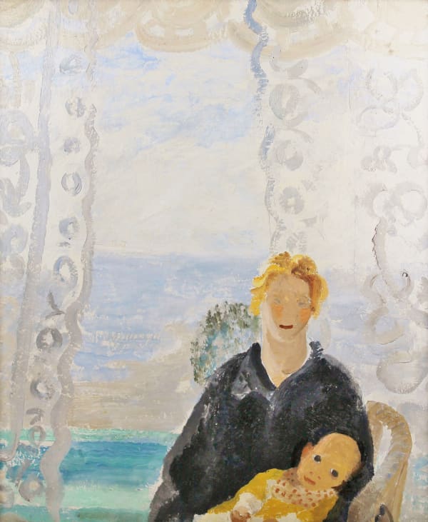 Winifred Nicholson, Cissy Noble and Kate, c. 1930