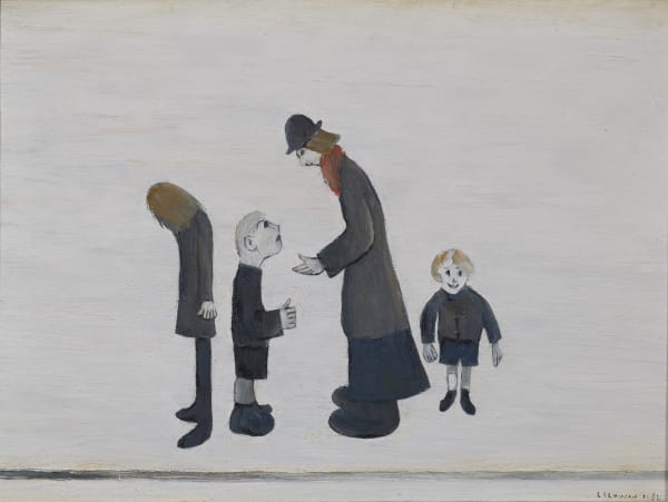 Laurence Stephen Lowry, The Interrogation, 1962