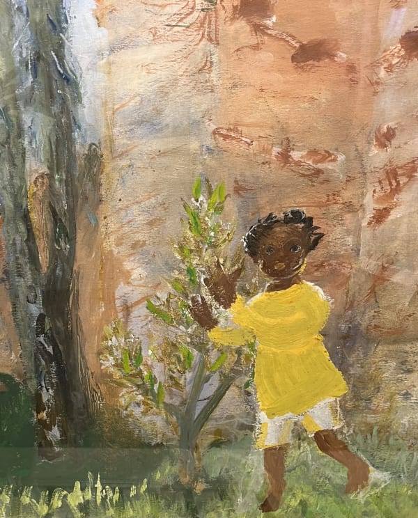 Winifred Nicholson, Tunisian Child , 1964