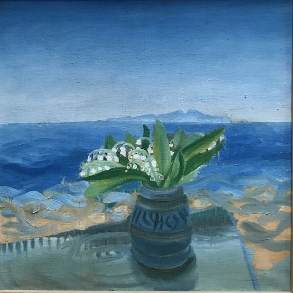 Winifred Nicholson, Lily of the Valley, St Bee's, 1940's