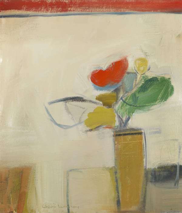 26. Yellow Pot, Oil, 30" x 26"