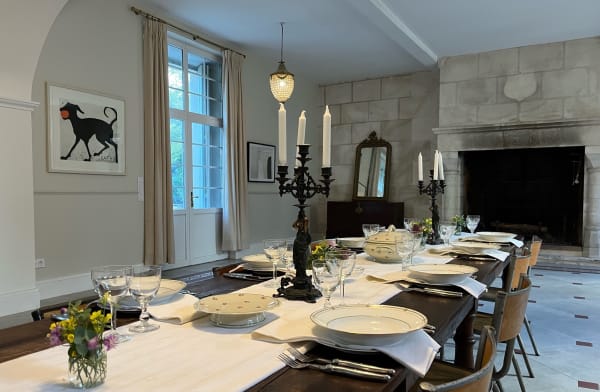 'Backy' by Kate Boxer in a client's dining room