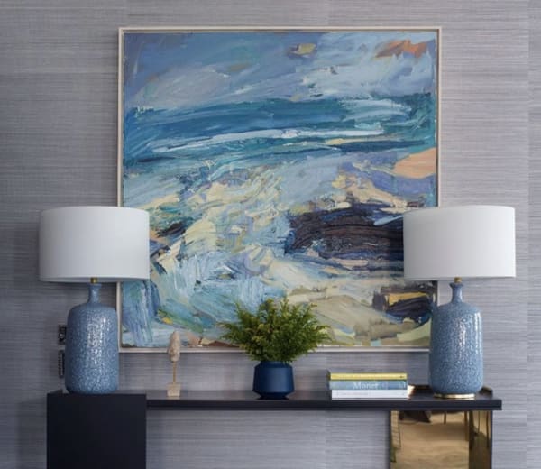 Large seacscape by Paul Wadsworth.