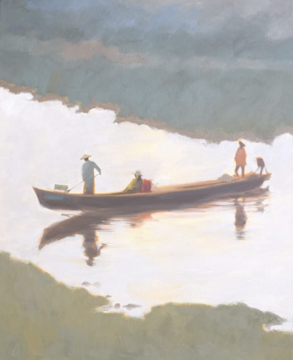 Clare Granger - Cricket Fine Art London Travelling East