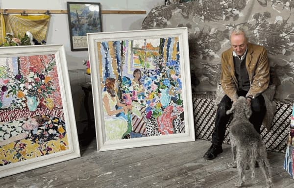 Hugo Grenville, In the Studio