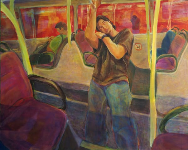Faris Heizer, Late Night Bus Ride, 2024
