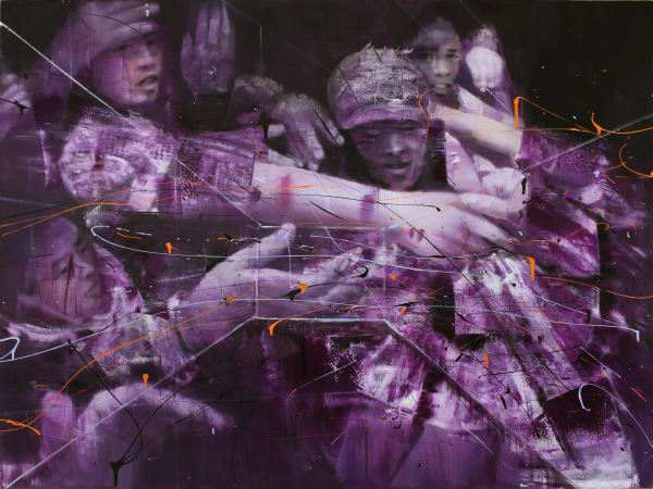 TianBing Li, Purple Looting , 2018