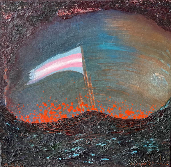 Marla Bendini, Throw caution to the wind , 2020