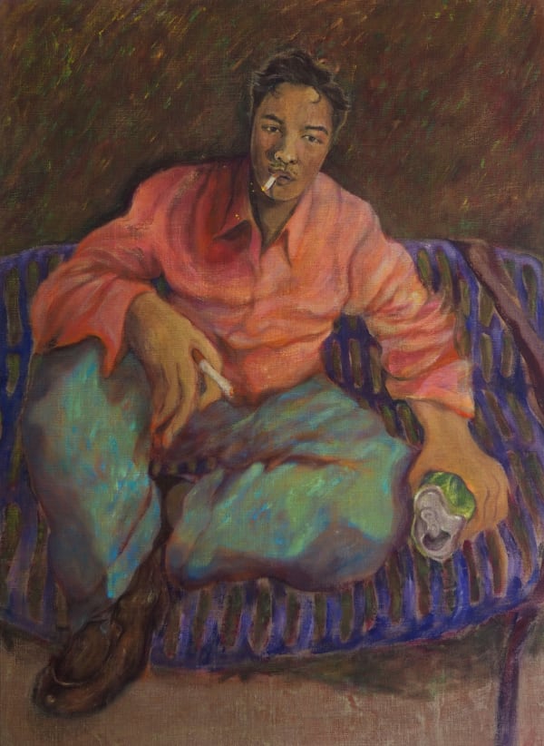 Faris Heizer, Chain Smoker, 2024