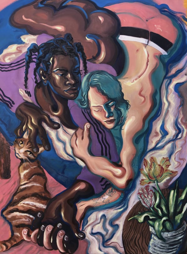 Giorgio Celin, Tulipanes Abiertos , 2021