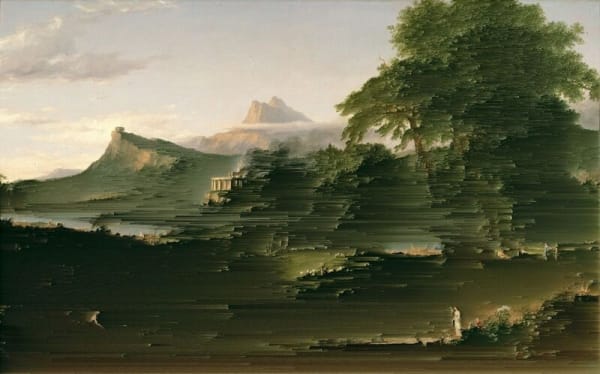 Gordon Cheung, The Course of Empire- The Arcadian or Pastoral State (After Thomas Cole), 1974-75, 2016-17