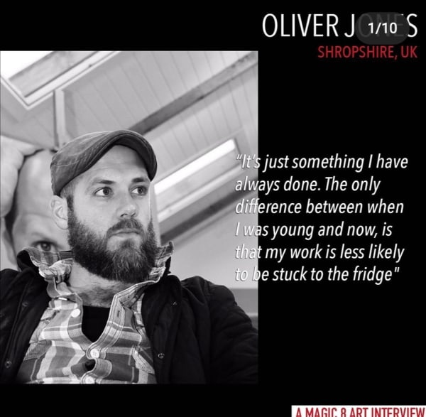 Oliver Jones | Magic 8 Art