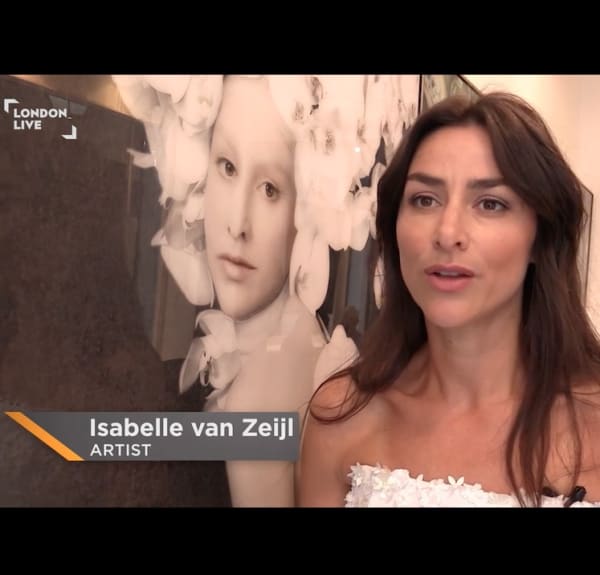 Isabelle van Zeijl interview in London Live