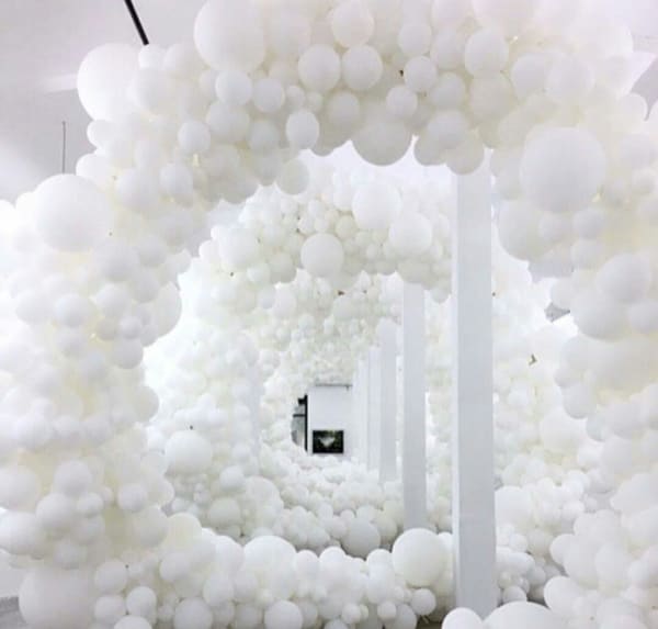 View from Charles Petillon's exhibition at Magda Danysz Gallery in Shanghai