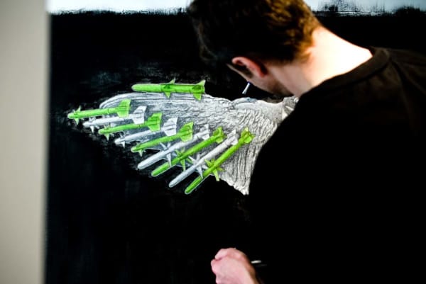 LUDO, work in progress at the Villa Molitor artist residency. Photo : Stephane Bisseuil