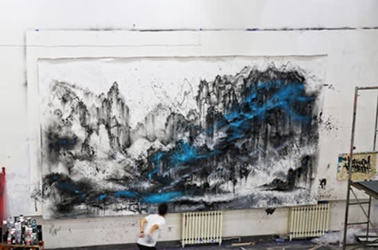 Chen Yingjie, Landscape, 2016, artwork produced for the CAFA Art Museum, Beijing, China