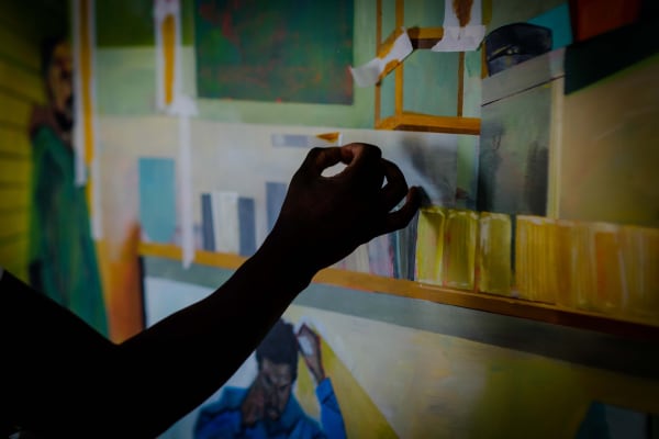 View from the studio - Rakajoo at work Photo copyright : Stephane Bisseuil