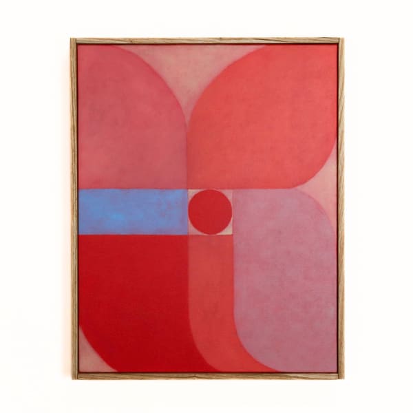 Saman & Sasan Oskouei Efflorescence II, 2024 oil on canvas 36 x 46 cm