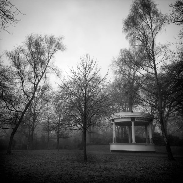 Band rotunda Hagley Park christchurch, south island, New Zealand, art, landscapes, photograph