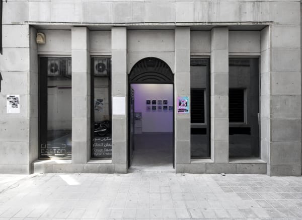 Installation View of Screen Saver a solo presentation of works by Peyman Konjkav.