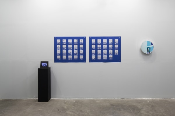 Installation View of Synaptic Cleft a solo presentation of works by Block .