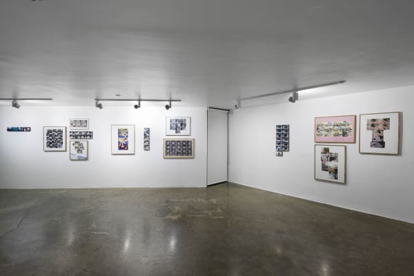 Installation View of On the Pictures a solo presentation of works by Pouya Parsamagham.