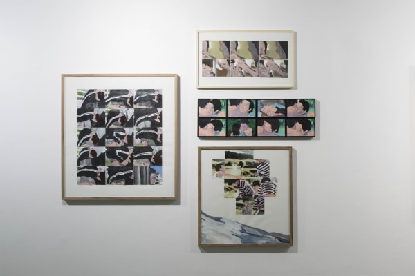Installation View of On the Pictures a solo presentation of works by Pouya Parsamagham.
