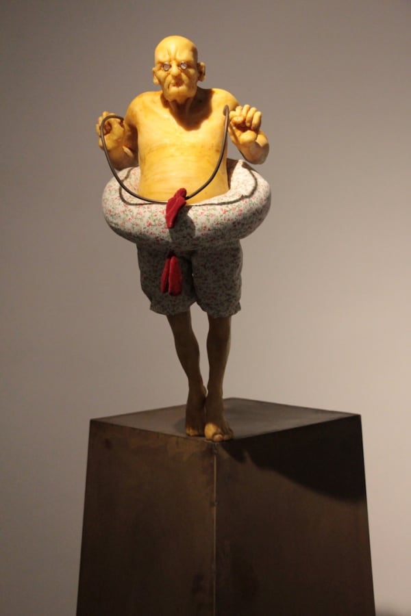 1397 2019 Mohammad Hossein Gholamzadeh The Fall Emrooz Gallery Installation View Highres 01 Img 9032