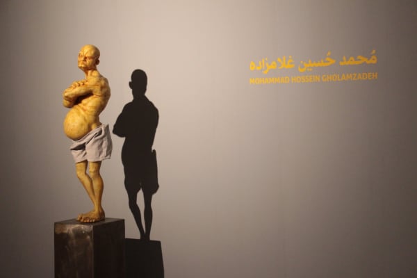 1397 2019 Mohammad Hossein Gholamzadeh The Fall Emrooz Gallery Installation View Highres 04 Img 9065