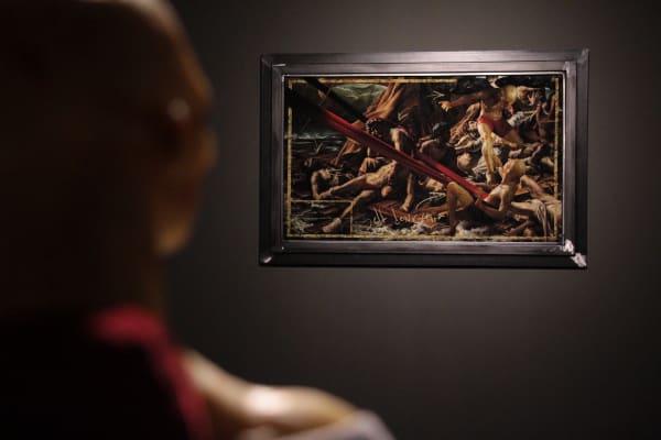 1397 2019 Mohammad Hossein Gholamzadeh The Fall Emrooz Gallery Installation View Highres 05 Img 9092