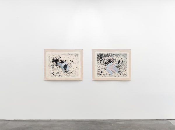 Asal Peirovi Curtains II 2019 Installation view, STANDARD (OSLO), Oslo 24.05.-06.07.2019 SOAP/IV 2019-001/5 Courtesy of the artist and STANDARD (OSLO), Oslo Photographer: Øystein Thorvaldsen