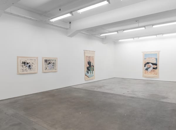 Asal Peirovi Curtains II 2019 Installation view, STANDARD (OSLO), Oslo 24.05.-06.07.2019 SOAP/IV 2019-001/7 Courtesy of the artist and STANDARD (OSLO), Oslo Photographer: Øystein Thorvaldsen