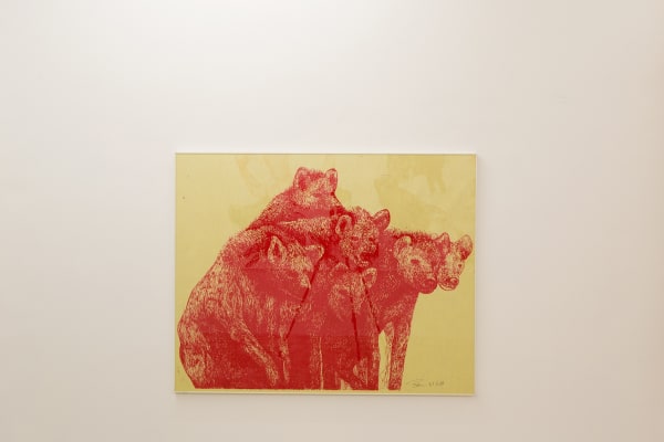 Installation View of Sin a solo presentation of works by Sina Choopani.