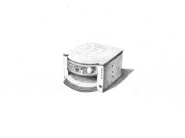 Hamed Sahihi, Untitled, Pencil on Paper, 32x45cm