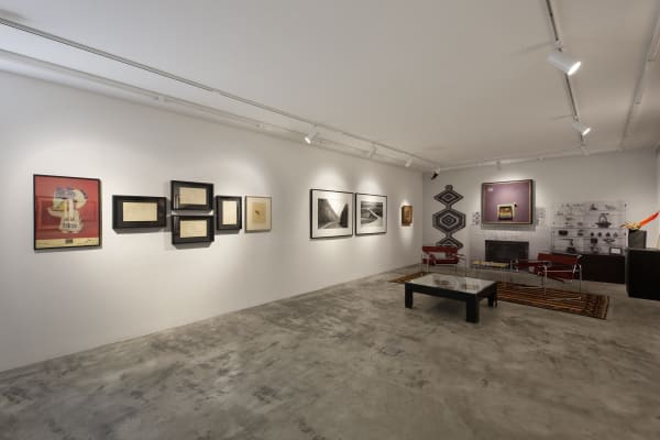 Installation View of Virus of Collecting a solo presentation of works by Parviz Tanavoli.