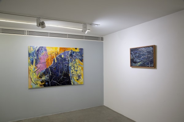 Installation View of In Motion a solo presentation of works by Yasaman Nozari.