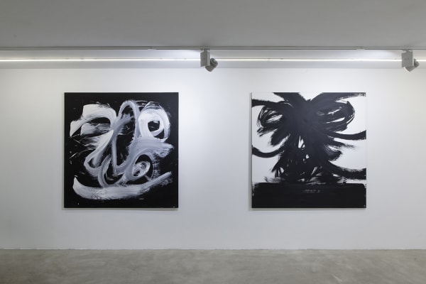 Installation View of Solitude a solo presentation of works by Yashar Salahi.