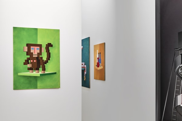 Installation View of Dastan's Booth at ART021 2020.