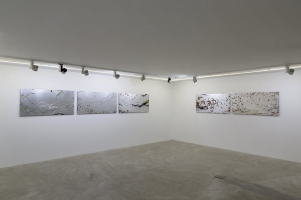 Installation View of State of Mind a solo presentation of works by Sadaf Hesamiyan.