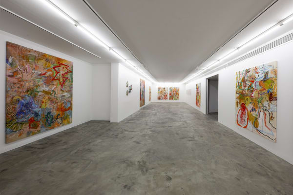 Installation View of Latent Inhibition a solo presentation of works by Maryam Eivazi.