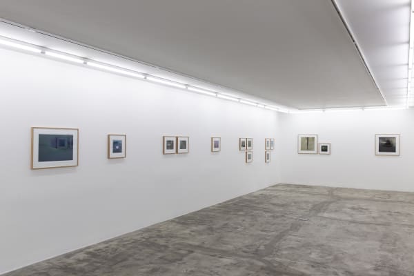 Installation View of Scaffolding a solo presentation of works by Mehran Mohajer.