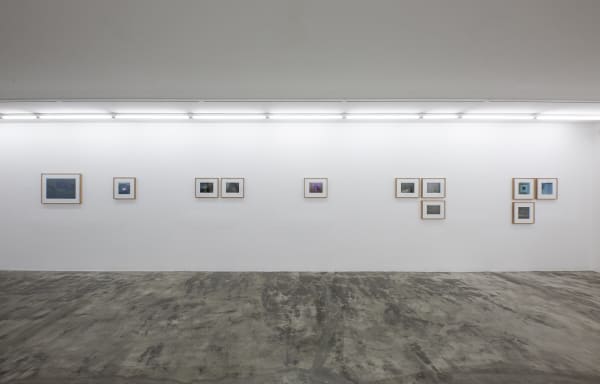 Installation View of Scaffolding a solo presentation of works by Mehran Mohajer.