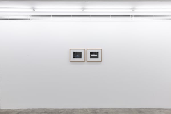 Installation View of Scaffolding a solo presentation of works by Mehran Mohajer.