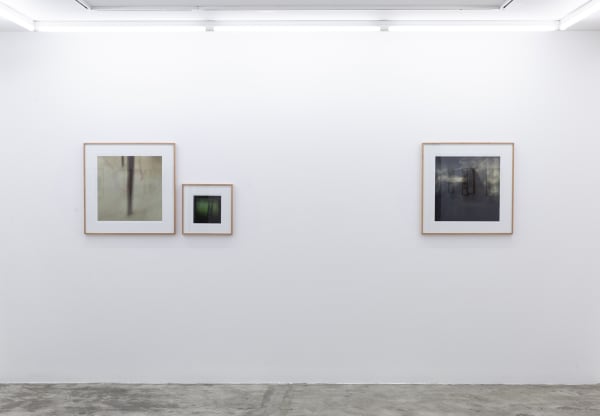 Installation View of Scaffolding a solo presentation of works by Mehran Mohajer.
