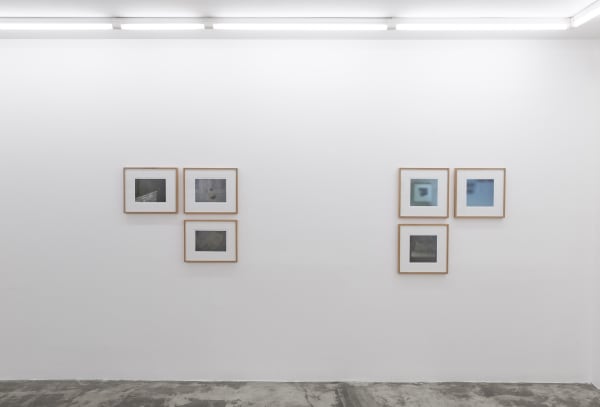 Installation View of Scaffolding a solo presentation of works by Mehran Mohajer.