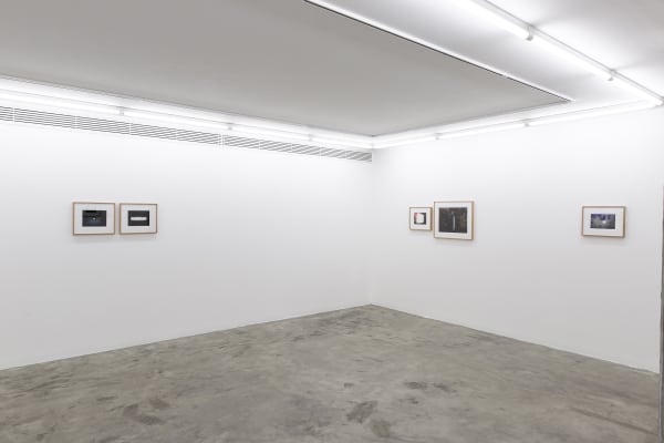 Installation View of Scaffolding a solo presentation of works by Mehran Mohajer.