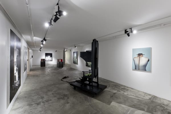 Installation View of Incomplete Dream a solo presentation of works by Naser Bakhshi.