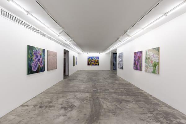 Installation View of Coloured Waves a solo presentation of works by Seroj Barseghian.